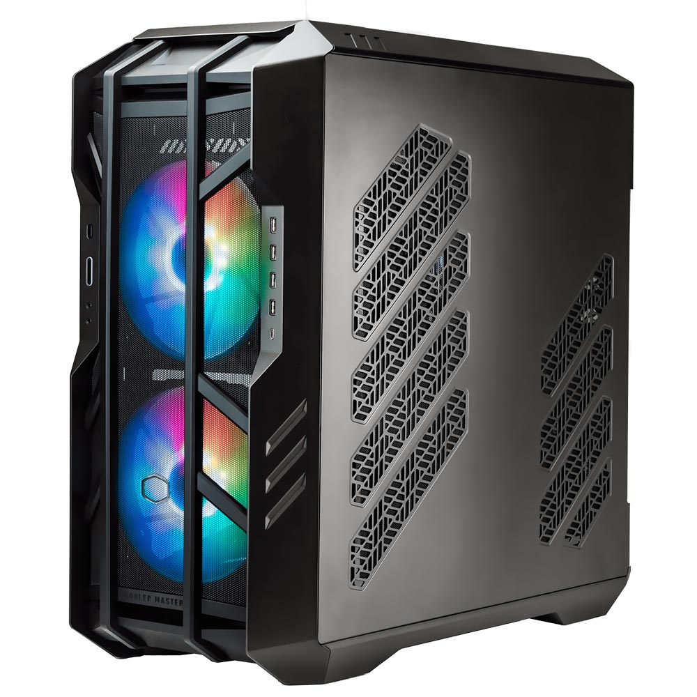 Gabinete Gamer Cooler Master Haf 700 Full Tower / 3 Cooler / ARGB - Preto (H700-IGNN-S00)