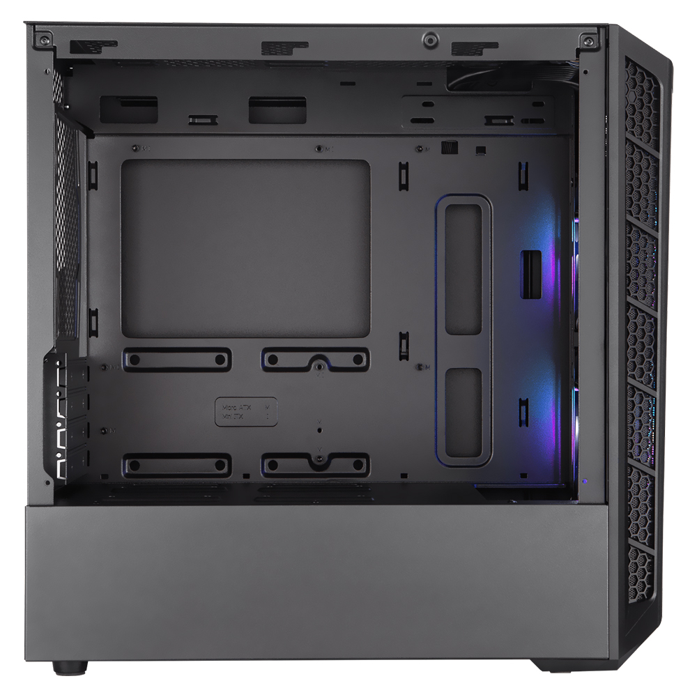 Gabinete Gamer Cooler Master MasterBox MB311L Mini Tower / 2 Cooler / ARGB - Preto (MCB-B311L-KGNN-S02)