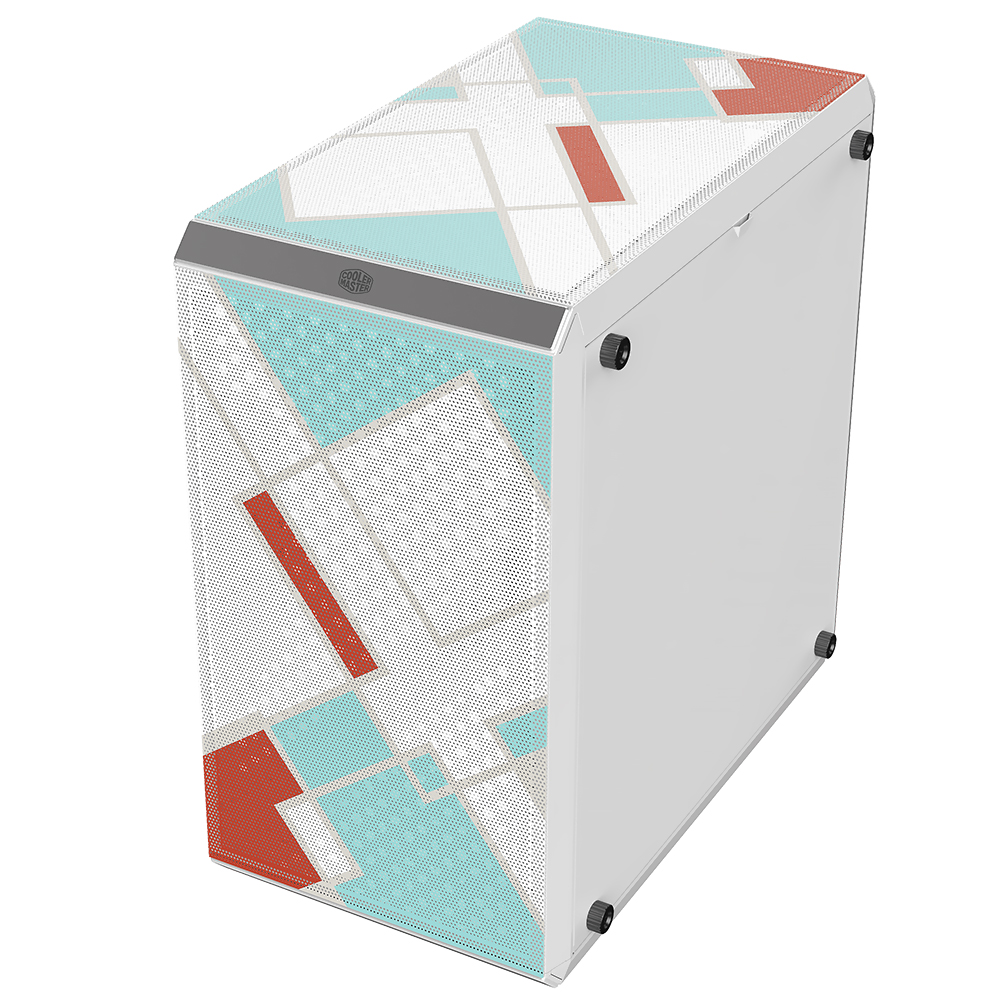 Gabinete Gamer Cooler Master MasterBox Q300L Retro Edition Mini Tower / 1 Cooler - Branco (MCB-Q300L-WANN-SRE)