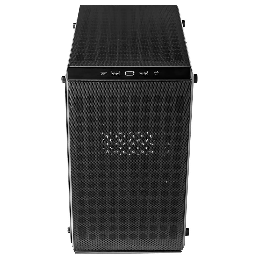 Gabinete Gamer Cooler Master Masterbox Q300L V2 Q300LV2-KGNN-S01 Mini Tower / 1 Cooler / ARGB - Preto