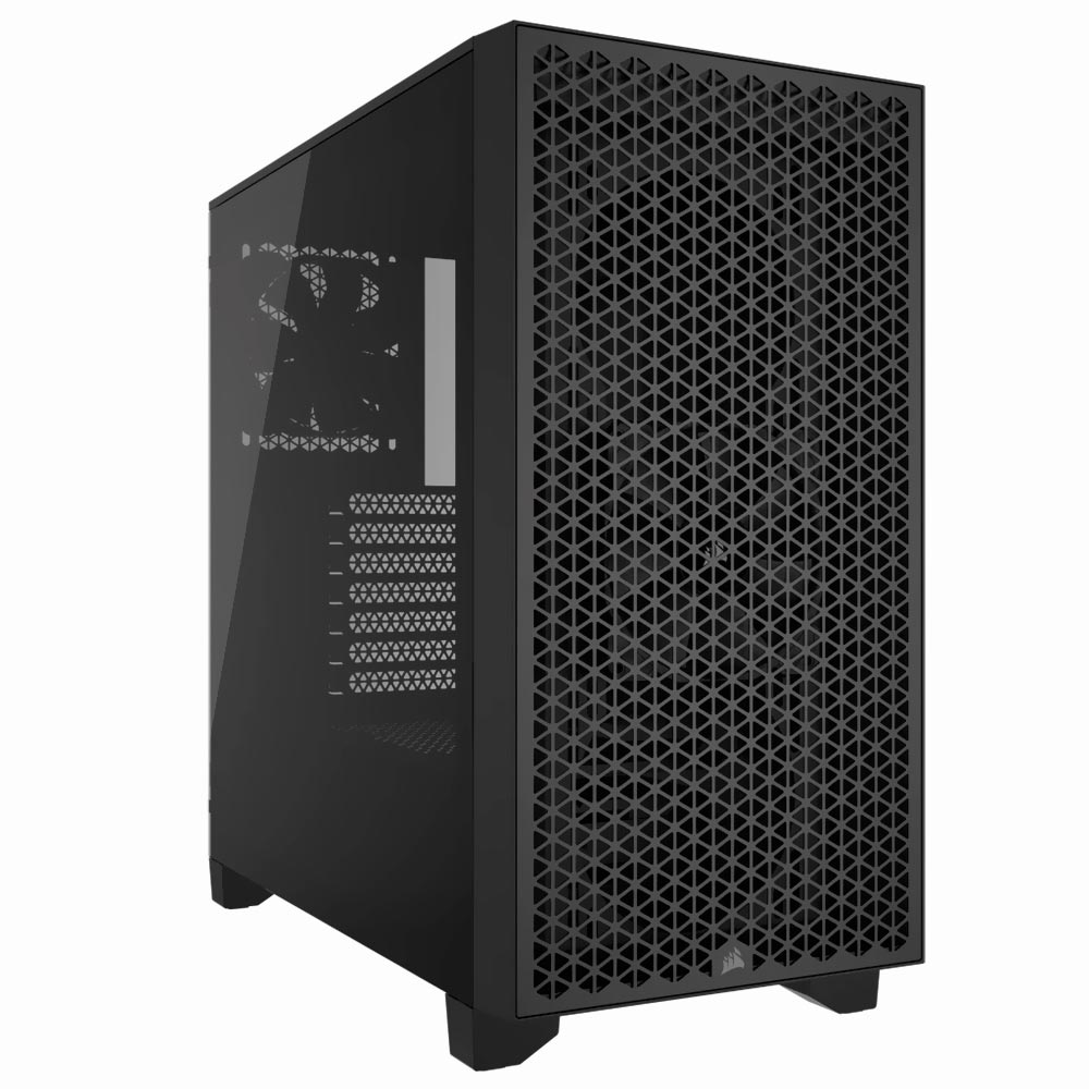 Gabinete Gamer Corsair 3000D Airflow CC-9011251-WW Mid Tower / 2 Cooler - Preto