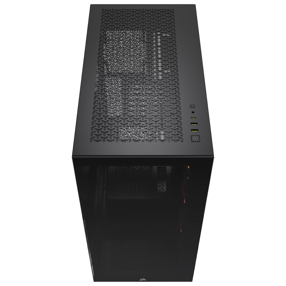 Gabinete Gamer Corsair 3500 Series CC-9011278-WW Mid Tower / 3 Cooler / ARGB - Preto