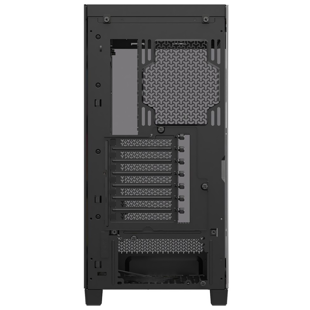 Gabinete Gamer Corsair CC-9011314-WW Frame 4500X RS-R Mid Tower / 3 Cooler / ARGB - Preto