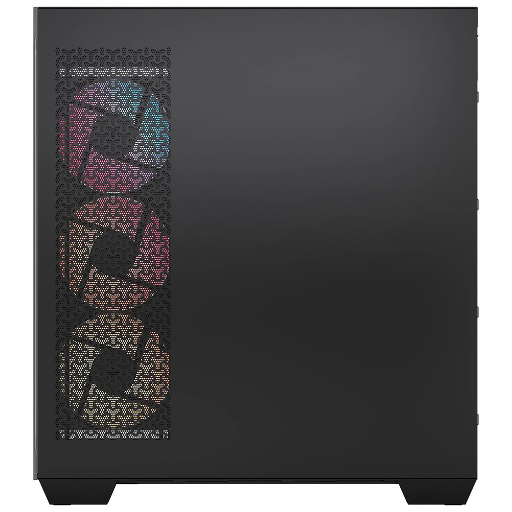 Gabinete Gamer Corsair CC-9011322-WW 3500 Series Mid Tower / 3 Cooler / ARGB - Preto
