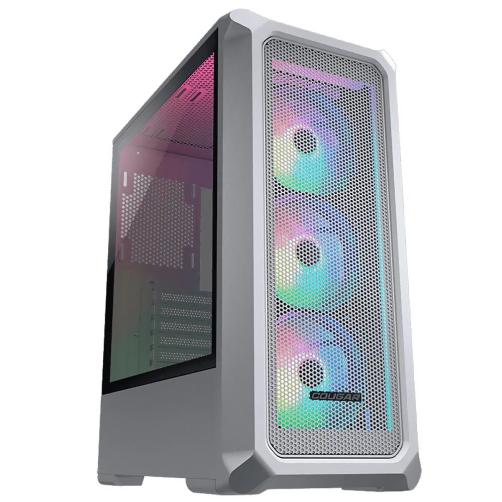 Gabinete Gamer Cougar Archon 2 Mesh Mid Tower / 3 Cooler / ARGB - Branco