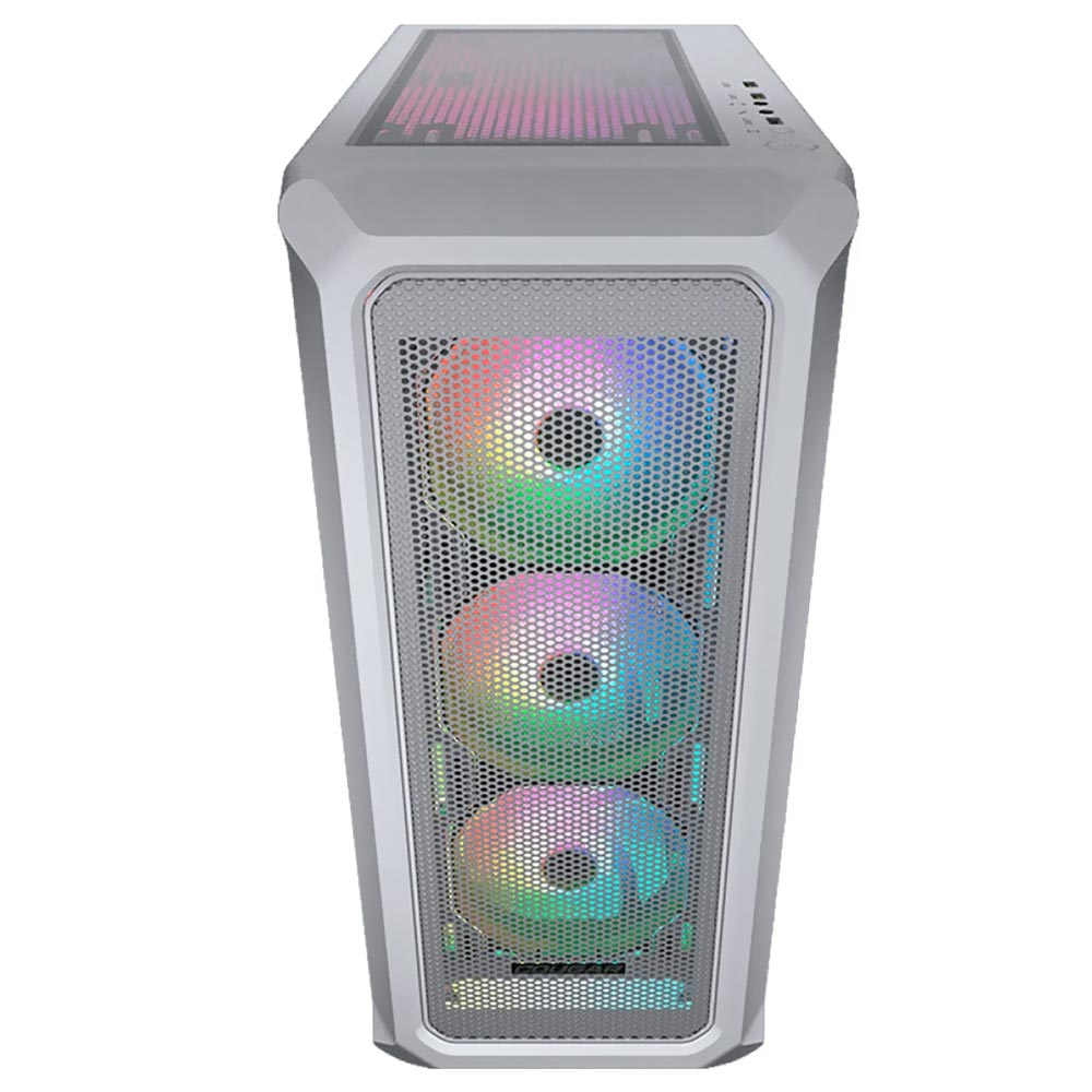 Gabinete Gamer Cougar Archon 2 Mesh Mid Tower / 3 Cooler / ARGB - Branco