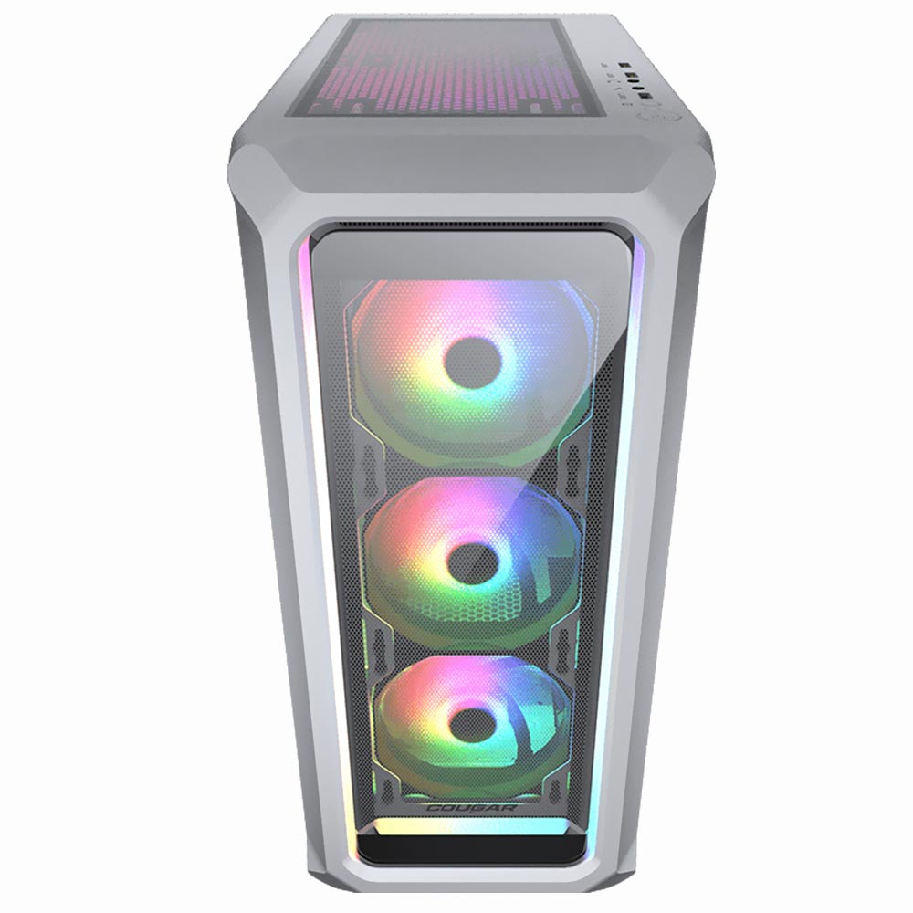 Gabinete Gamer Cougar Archon 2 Mid Tower / 3 Cooler / ARGB - Branco