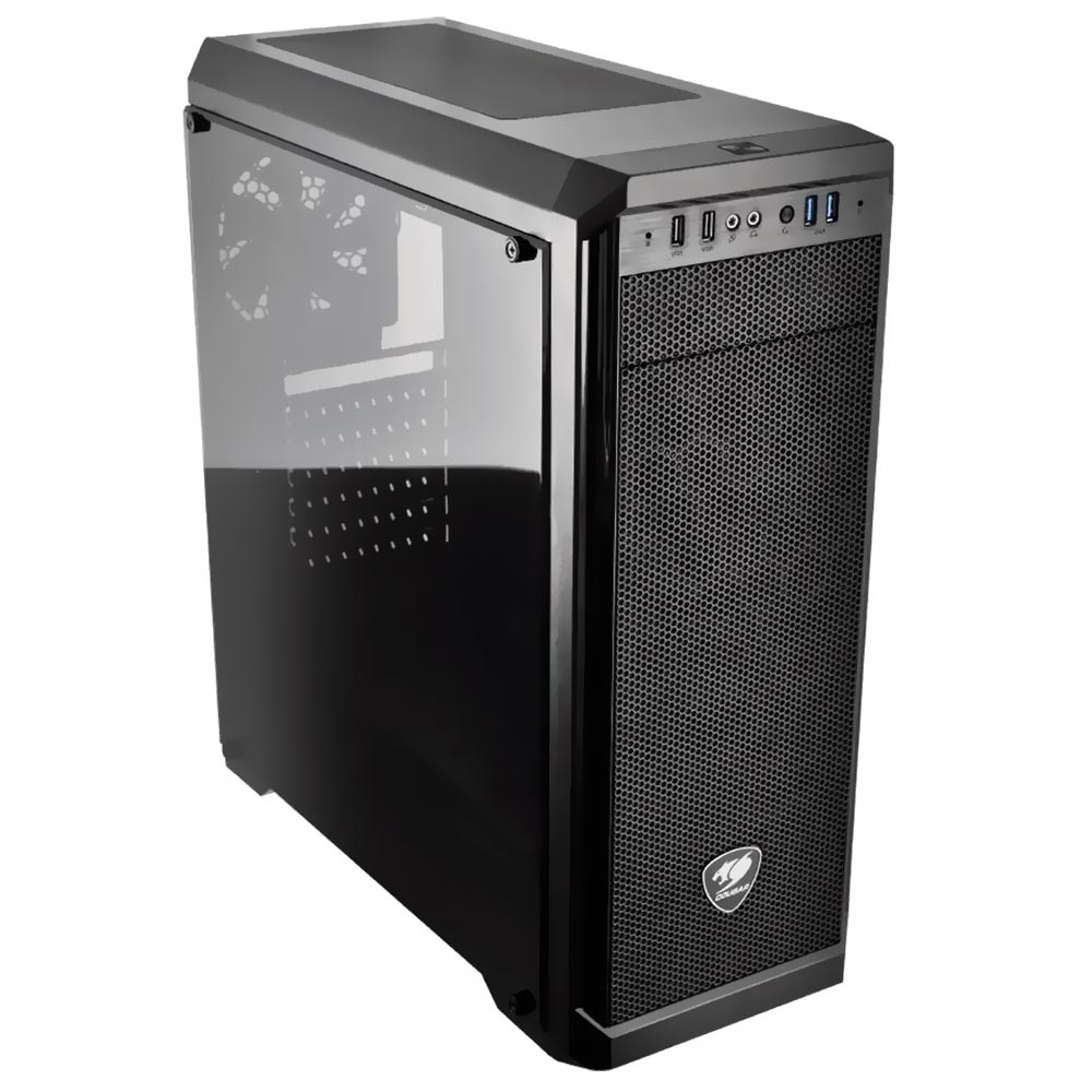 Gabinete Gamer Cougar MX330-G Mid Tower / 1 Cooler - Preto