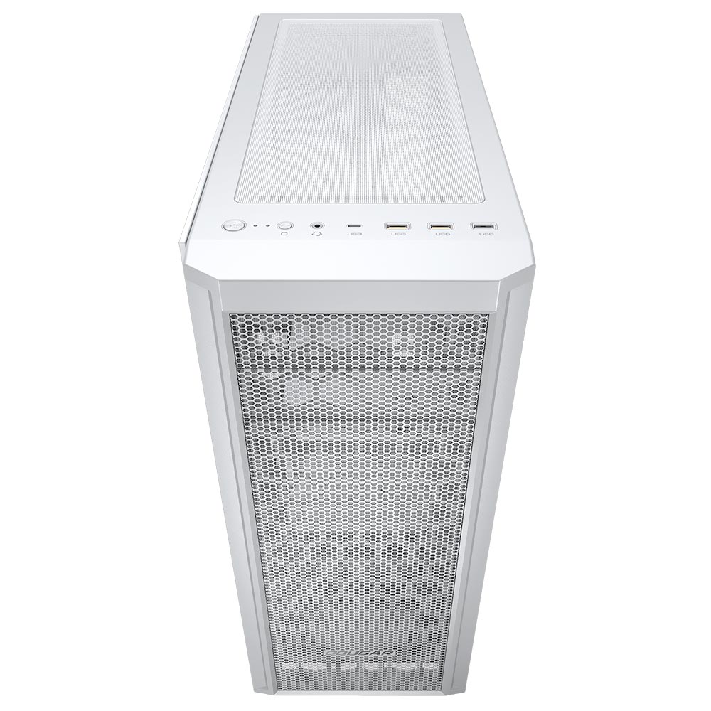 Gabinete Gamer Cougar MX330-G Pro Mid Tower / 1 Cooler - Branco