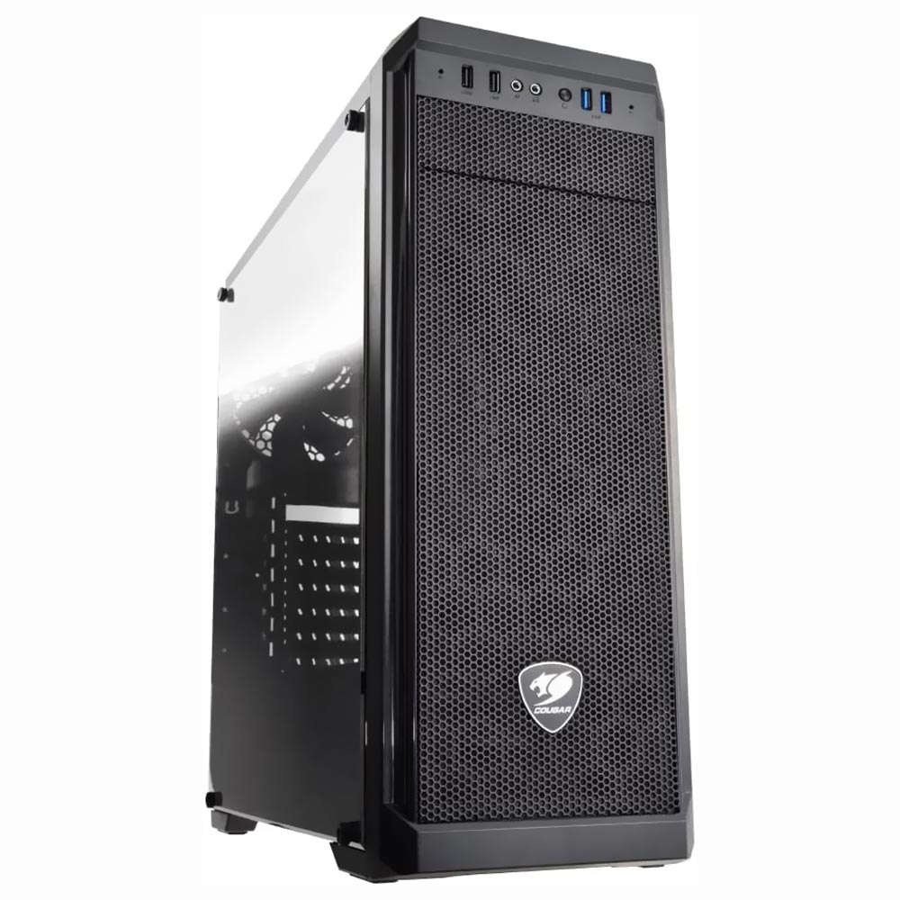 Gabinete Gamer Cougar MX330 Mid Tower / 1 Cooler - Preto