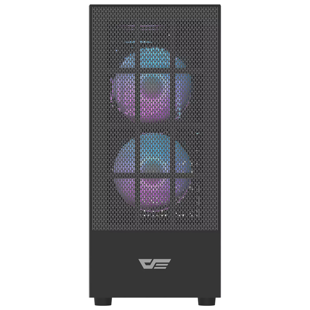 Gabinete Gamer darkFlash A290 Mid Tower / 3 Cooler / RGB - Preto