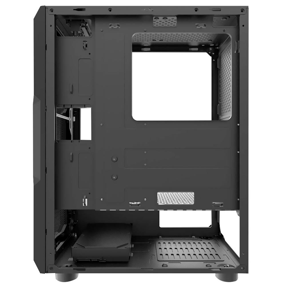 Gabinete Gamer darkFlash Aquarius Mesh ATX - Preto