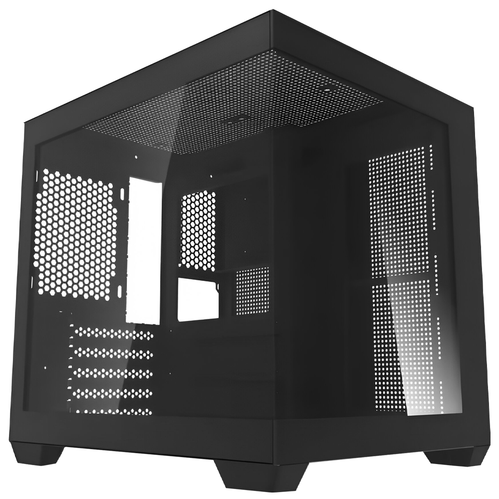 Gabinete Gamer darkFlash C275P  M-ATX - Preto