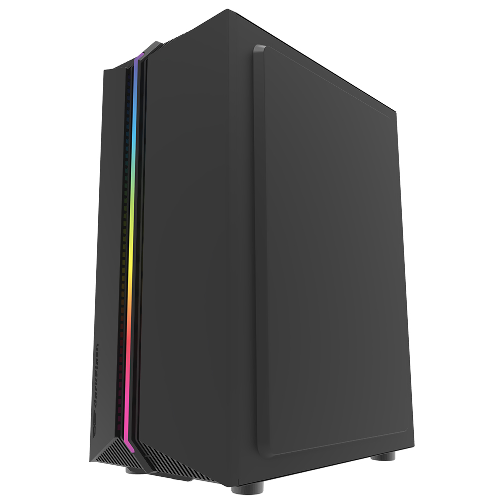 Gabinete Gamer darkFlash DK151 ATX / 3 Cooler / RGB - Preto