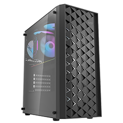 Gabinete Gamer darkFlash DK351 E-ATX / 4 Cooler / ARGB - Preto