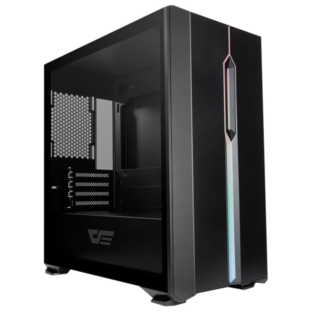 Gabinete Gamer darkFlash DLM23 - Preto 