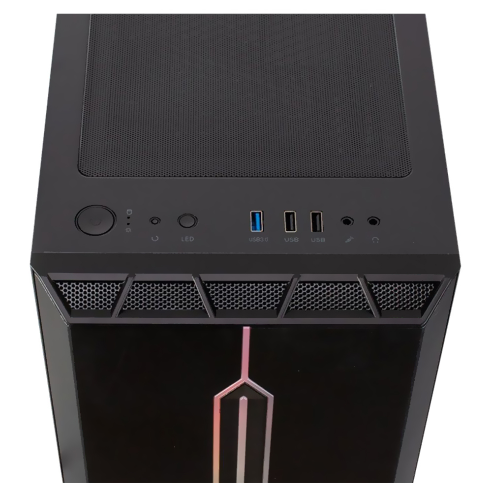 Gabinete Gamer darkFlash DLM23 - Preto 