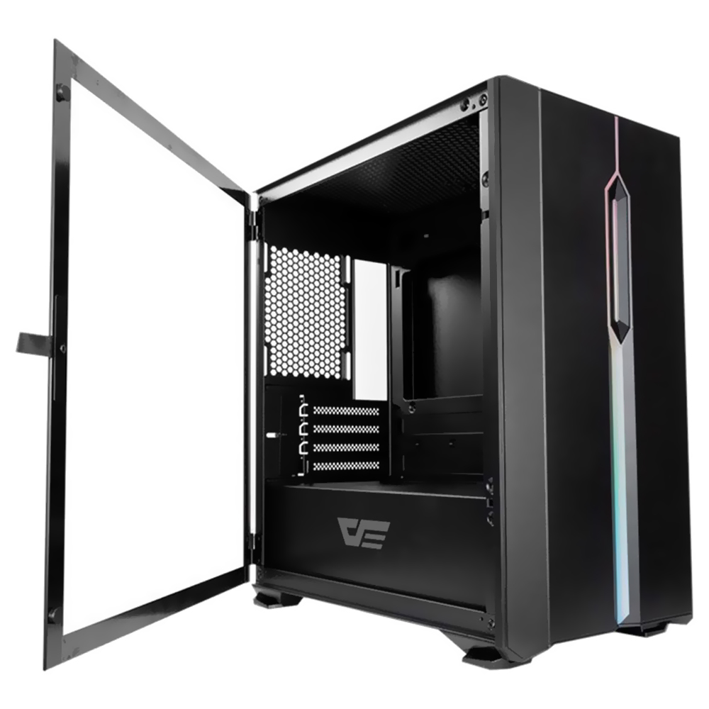 Gabinete Gamer darkFlash DLM23 - Preto 