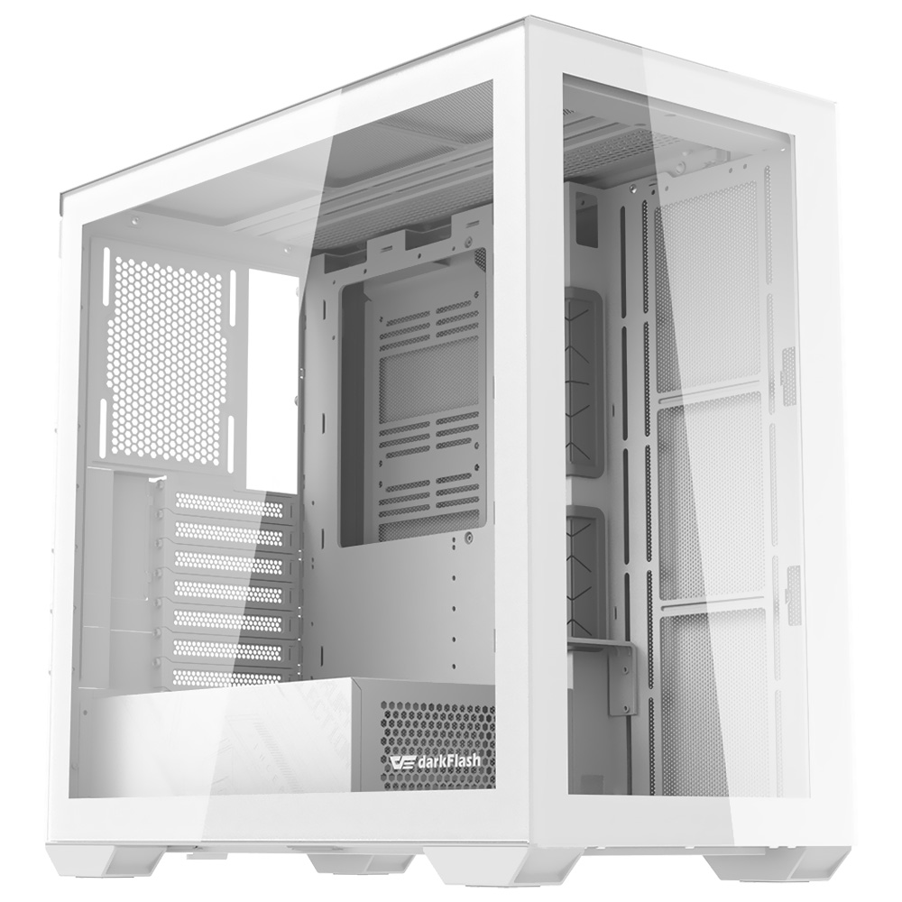 Gabinete Gamer darkFlash DLX4000 Glass Mid Tower - Branco