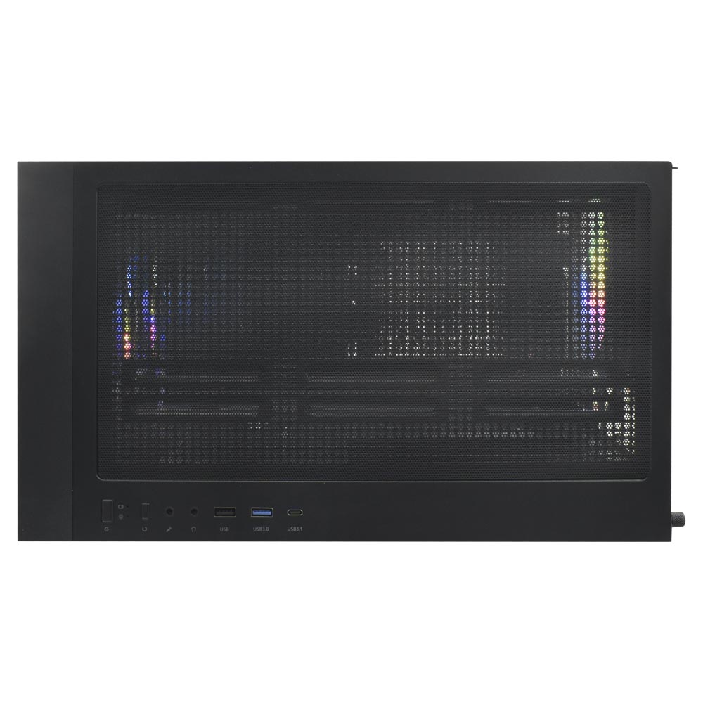 Gabinete Gamer darkFlash DRX70 Mesh Mid Tower / 4 Cooler / ARGB - Preto