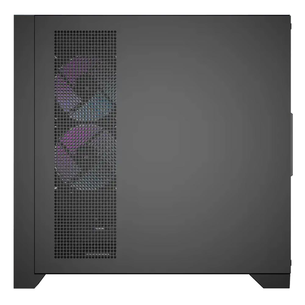 Gabinete Gamer darkFlash DRX90 GLASS+FAN Mid Tower / 4 Cooler / ARGB - Preto