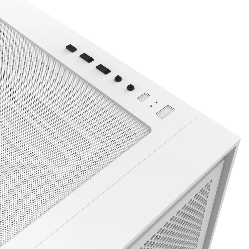 Gabinete Gamer darkFlash DRX90 MESH+FAN Mid Tower / 4 Cooler / ARGB - Branco