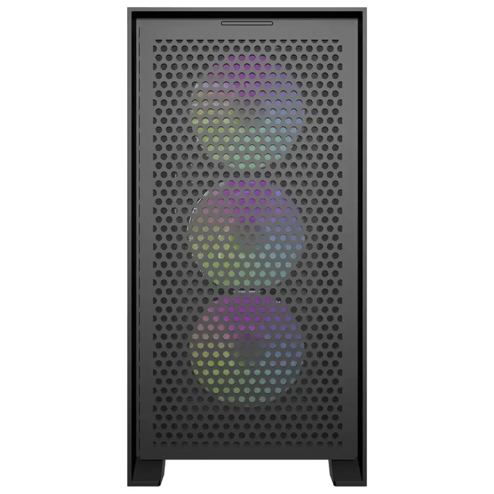 Gabinete Gamer darkFlash DRX90 MESH+FAN Mid Tower / 4 Cooler / ARGB - Preto