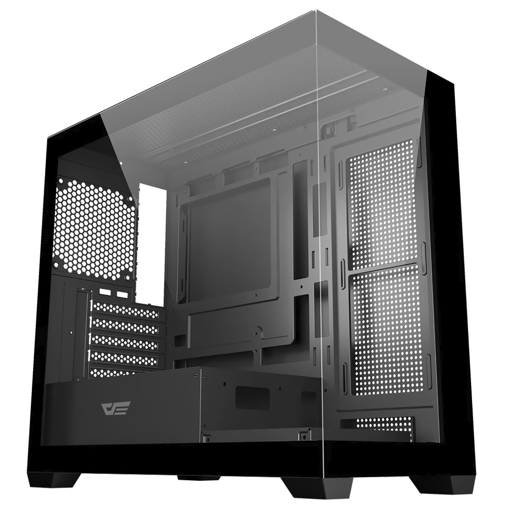 Gabinete Gamer DarkFlash DS900M Micro ATX - Preto