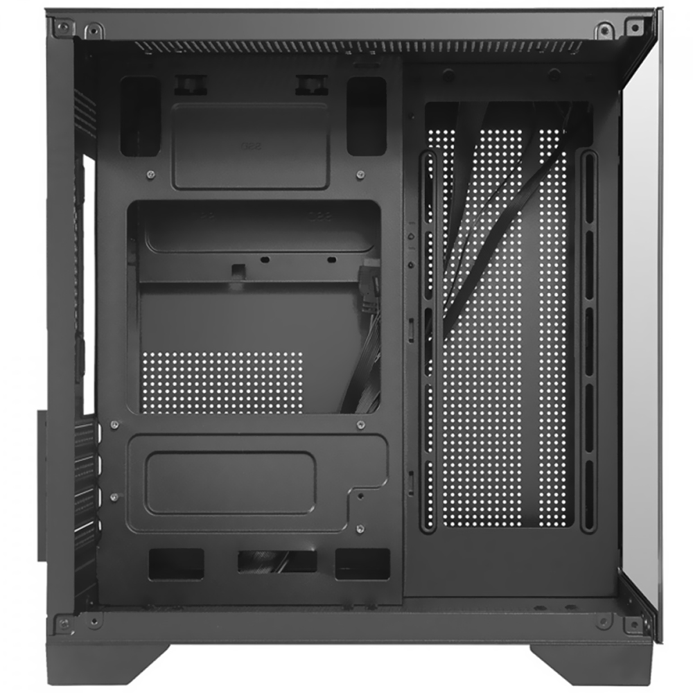 Gabinete Gamer Duex DXGA270-2 BK Mid Tower - Preto