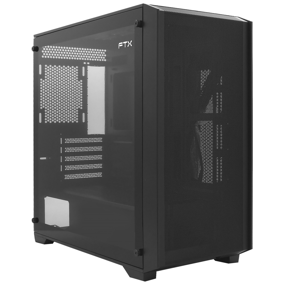 Gabinete Gamer FTX FTX-702BK - Preto