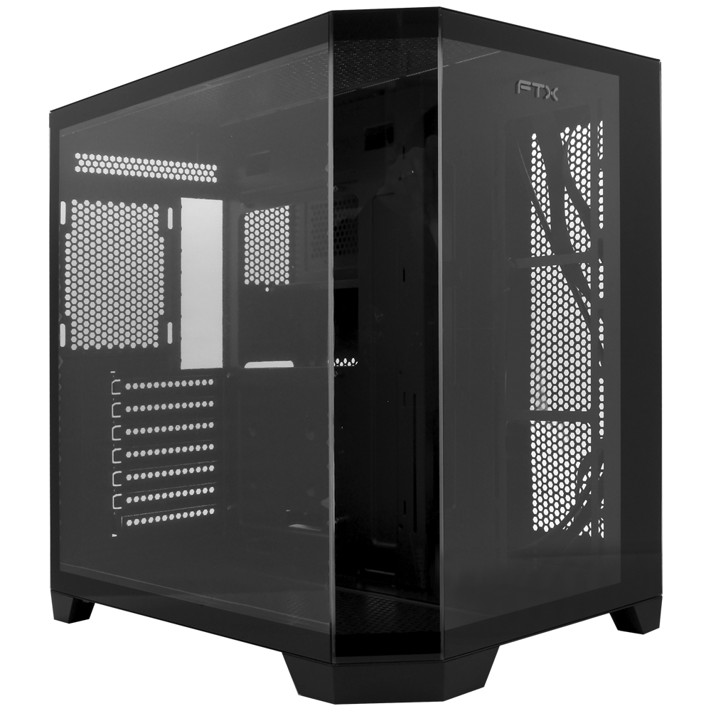 Gabinete Gamer FTX FTX-TANKBK - Preto