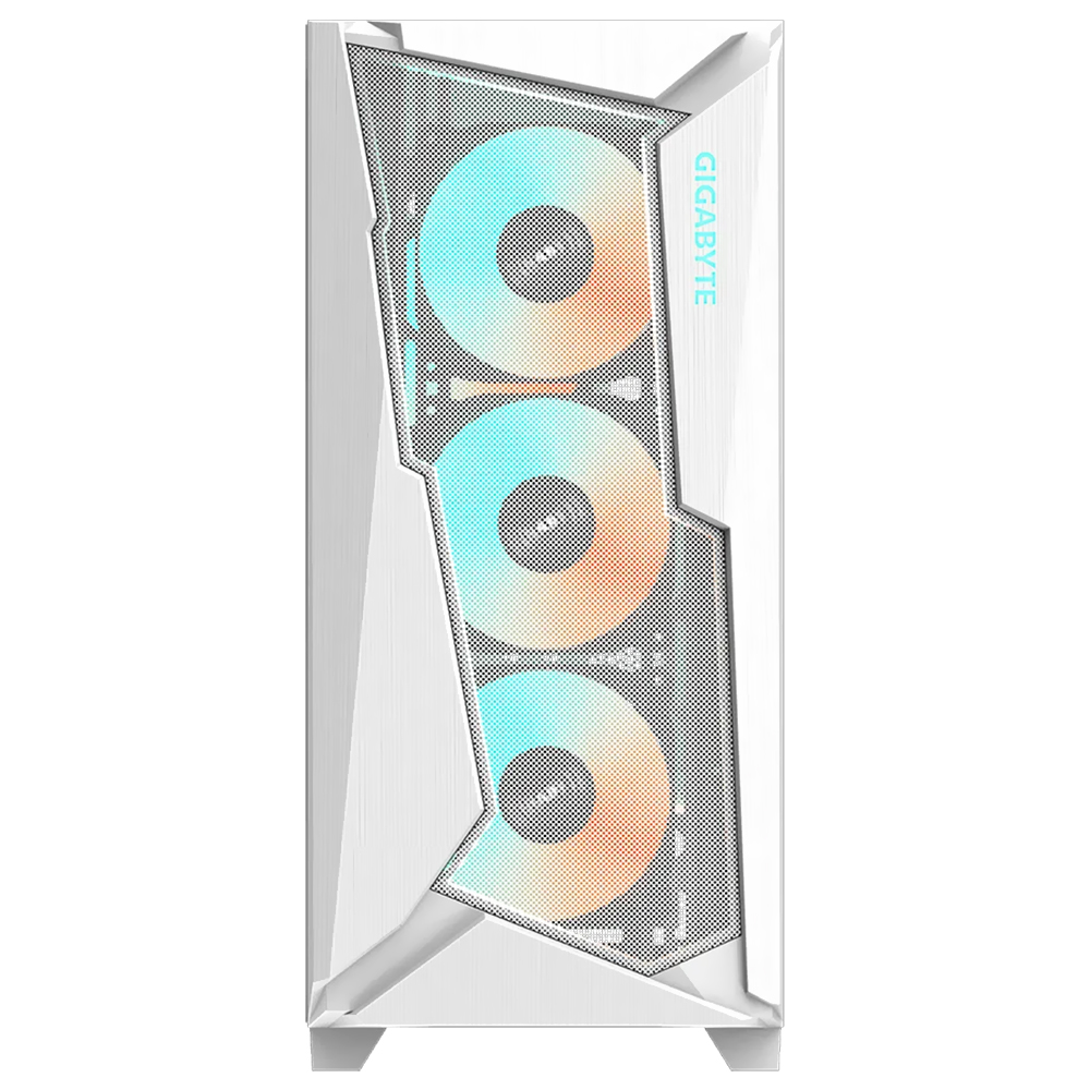 Gabinete Gamer Gigabyte GB-AC301GW E-ATX / 4 Cooler / ARGB - Branco