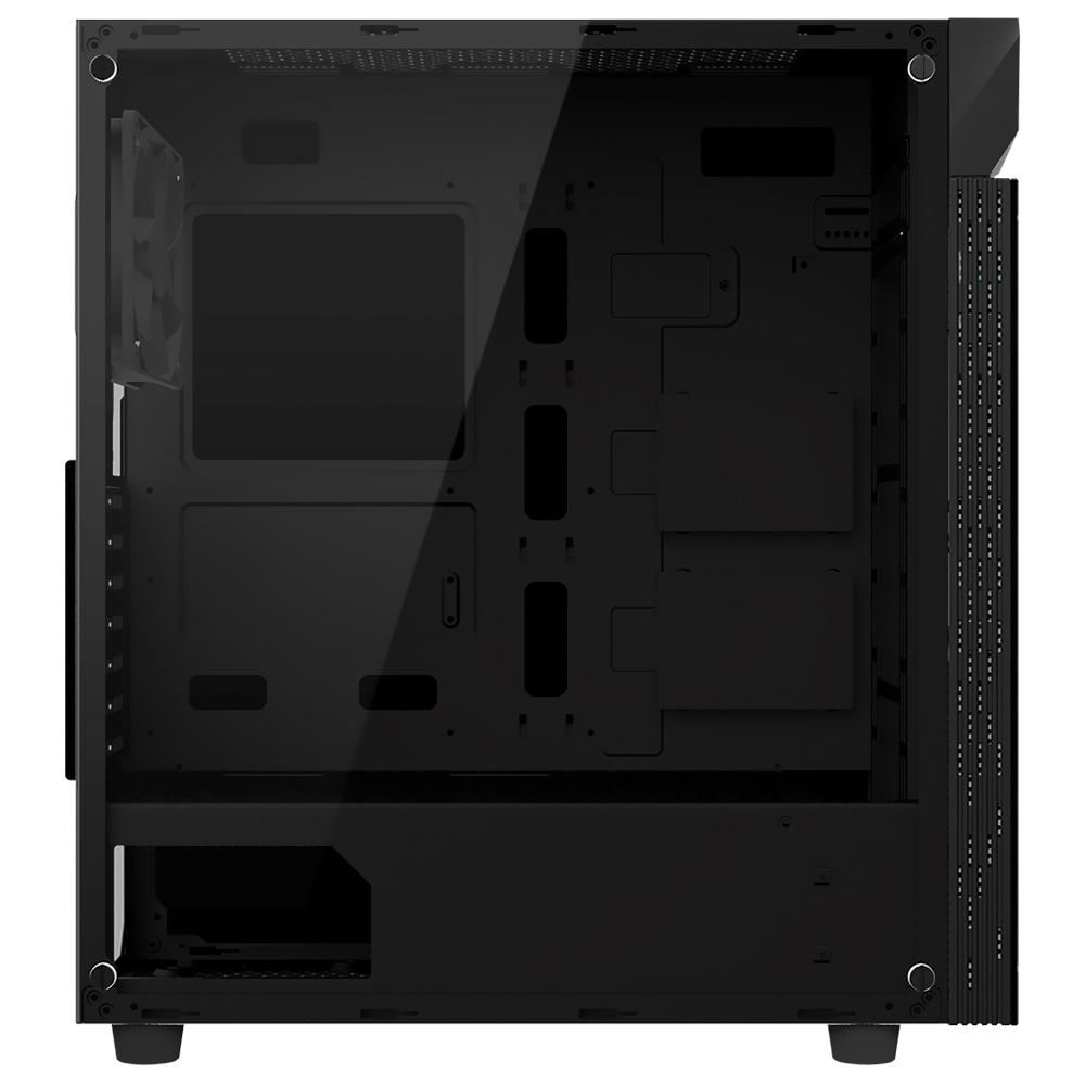 Gabinete Gamer Gigabyte GB-C200G Glass Mid Tower - Preto 