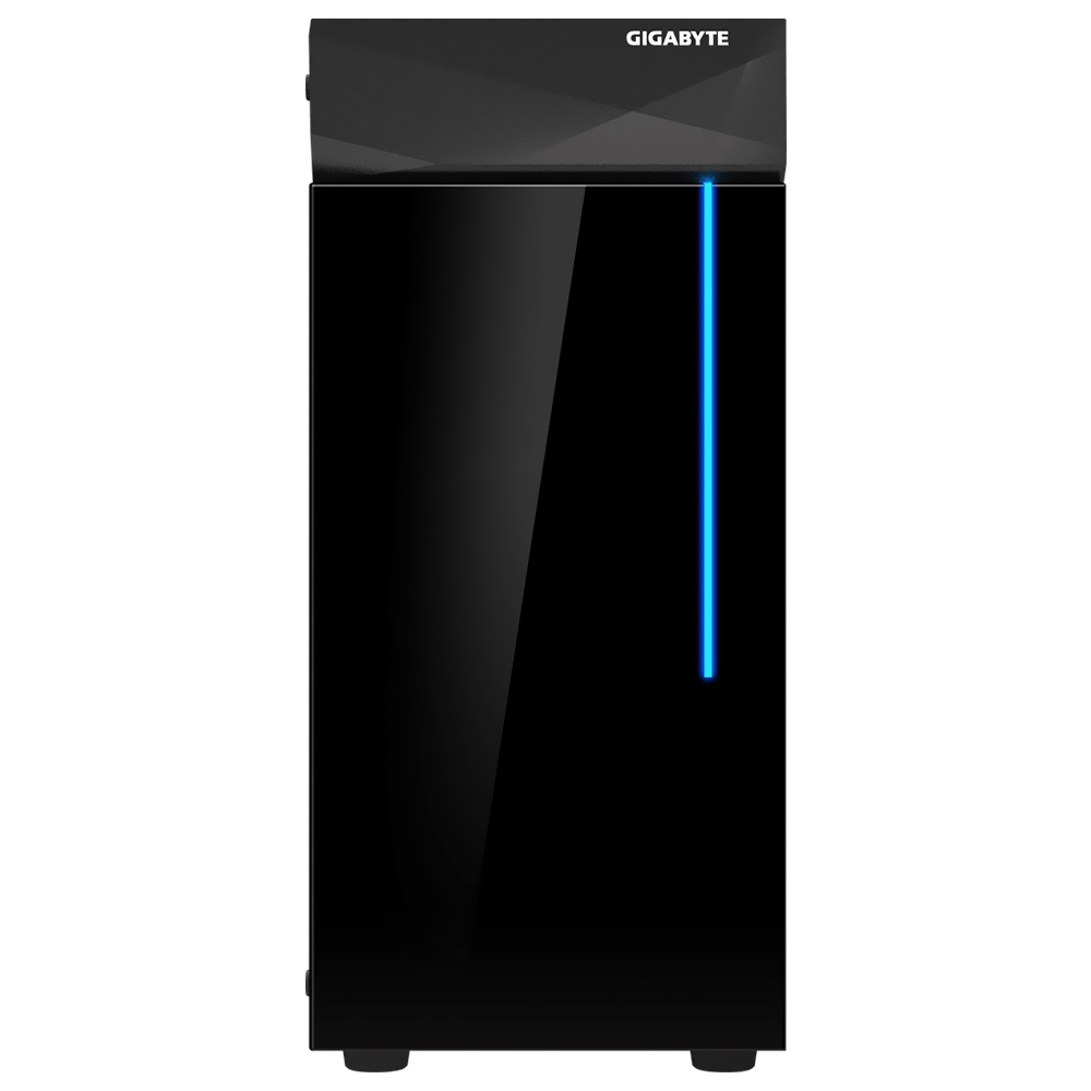 Gabinete Gamer Gigabyte GB-C200G Glass Mid Tower - Preto 