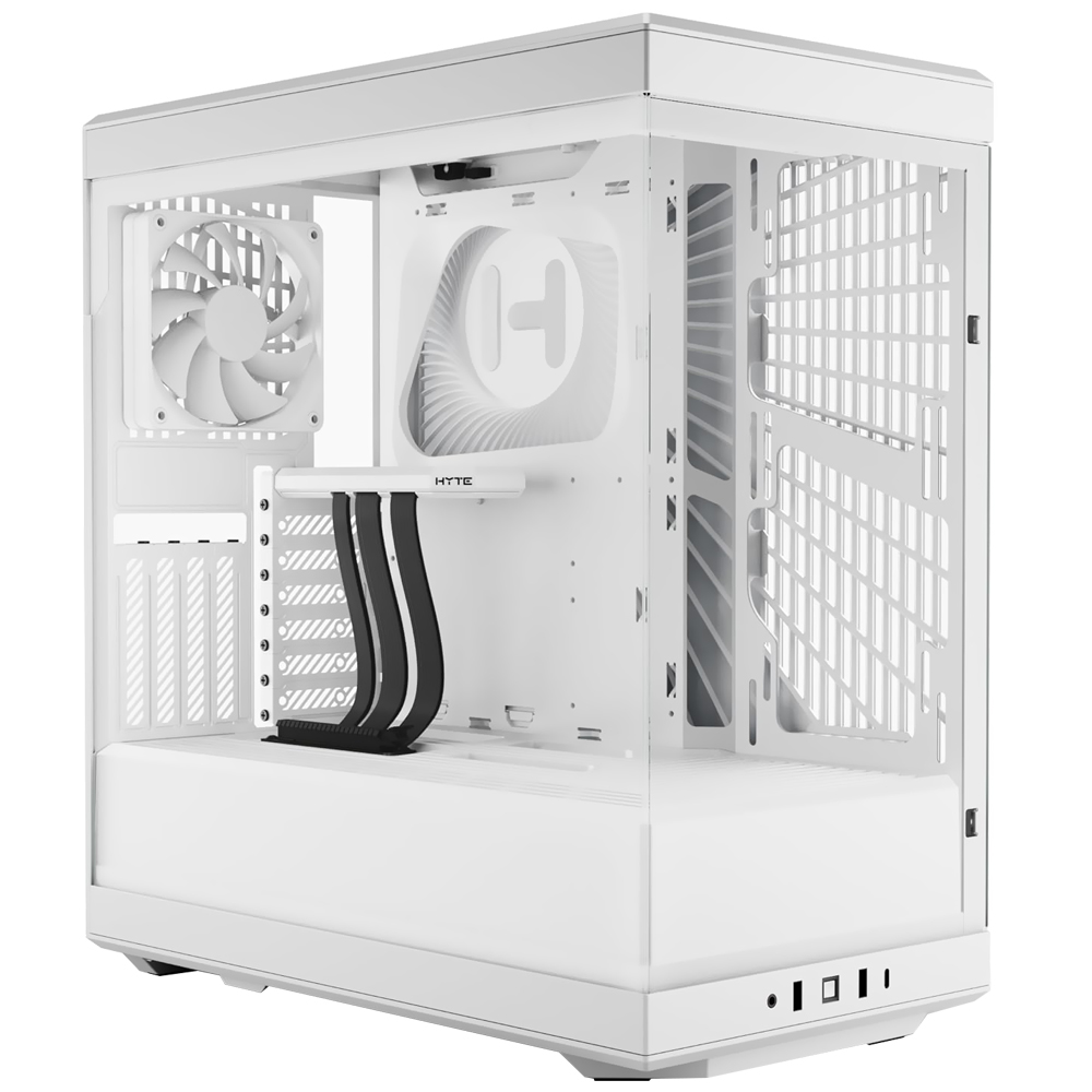 Gabinete Gamer HYTE Y40 Snow ATX / 2 Cooler - Branco (CS-HYTE-Y40-WW)