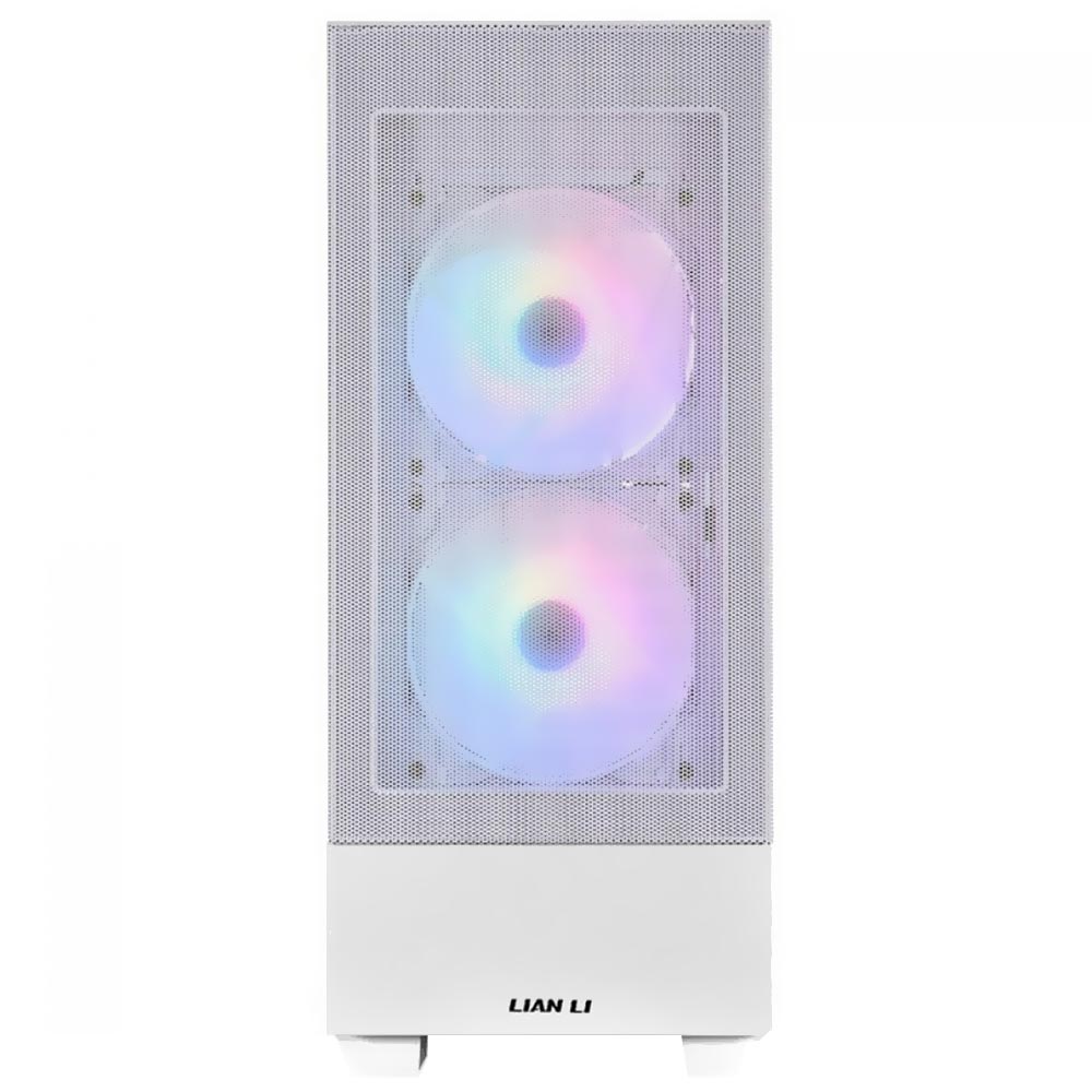 Gabinete Gamer Lian Li Lancool 205 Mesh C ATX / 3 Cooler / ARGB - Branco