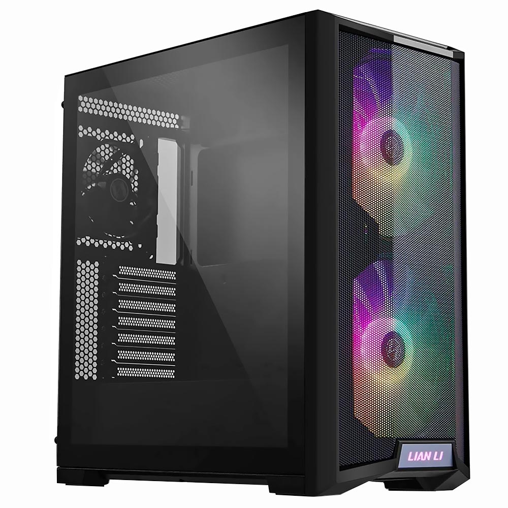 Gabinete Gamer Lian Li Lancool 215X ATX / 2 Cooler / ARGB - Preto