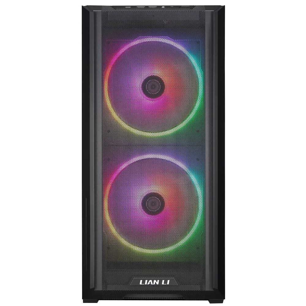 Gabinete Gamer Lian Li Lancool 216 Airflow ATX / 2 Cooler / RGB - Preto