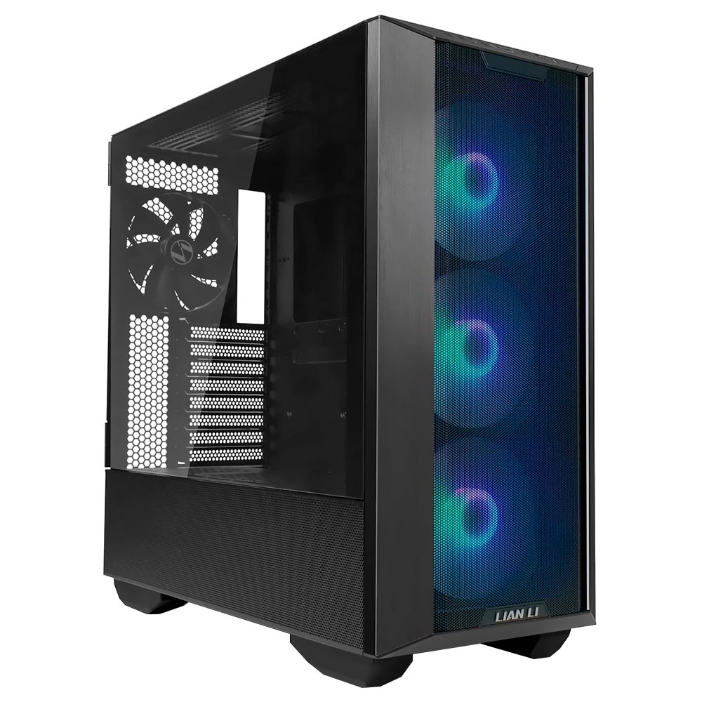 Gabinete Gamer Lian Li Lancool III ATX / 3 Cooler / ARGB - Preto