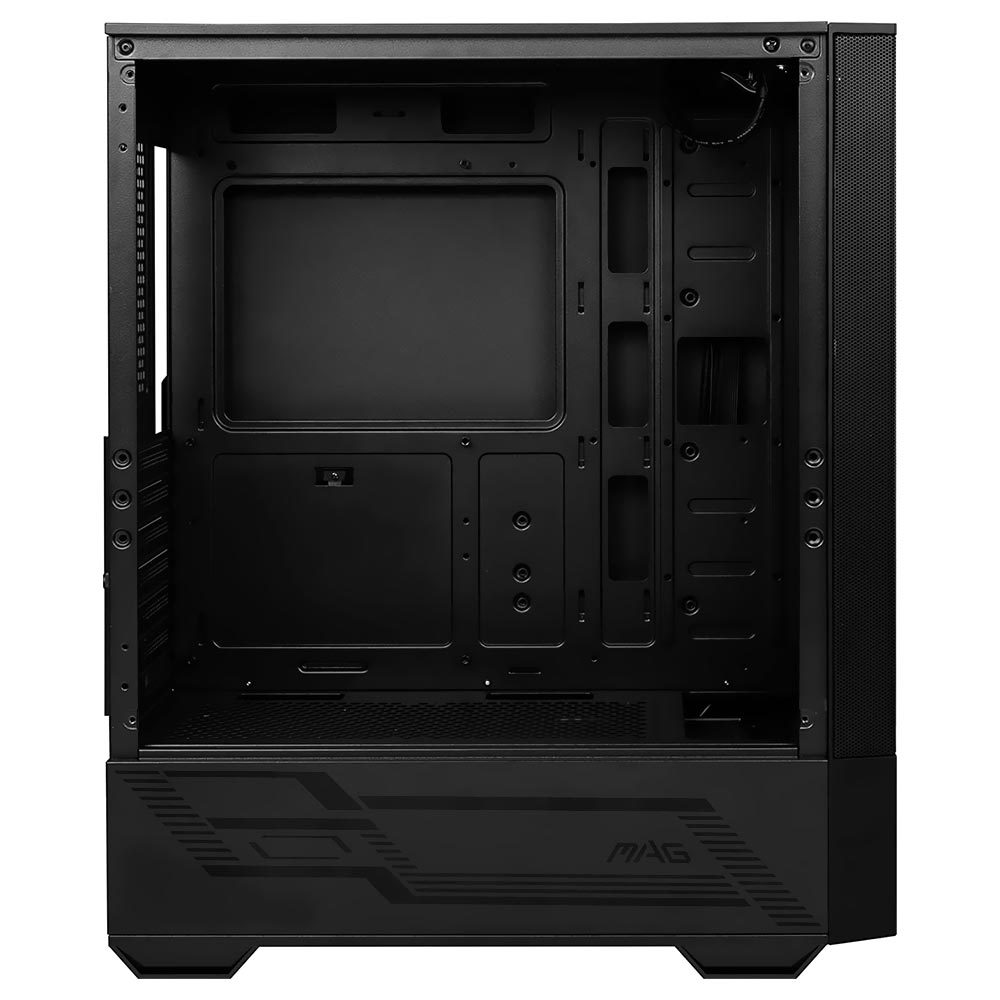 Gabinete Gamer MSI MAG Forge 111R Mid Tower / 1 Cooler / ARGB - Preto