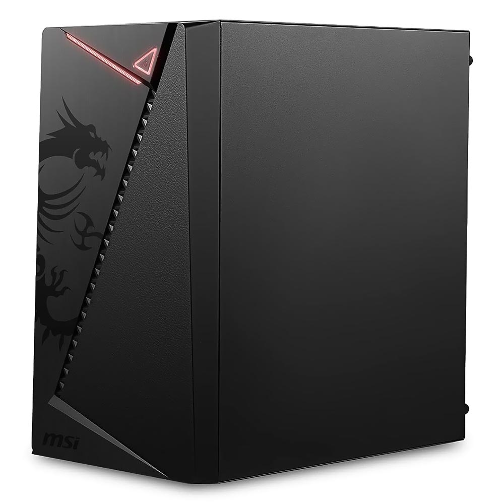 Gabinete Gamer MSI Mag Shield M301 Micro ATX Tower / 1 Cooler - Preto