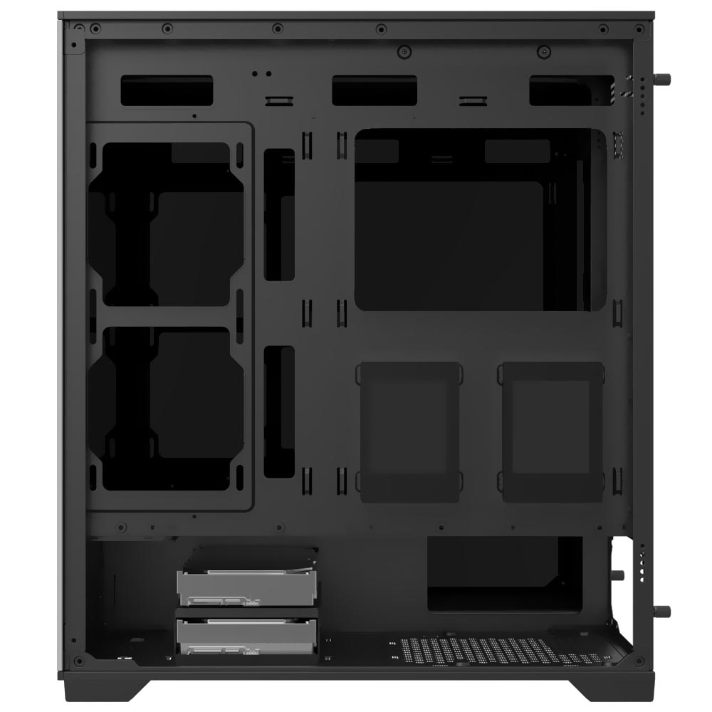 Gabinete Gamer Mtek MCG-AIR01-B Mid Tower / 1 Cooler RGB - Preto