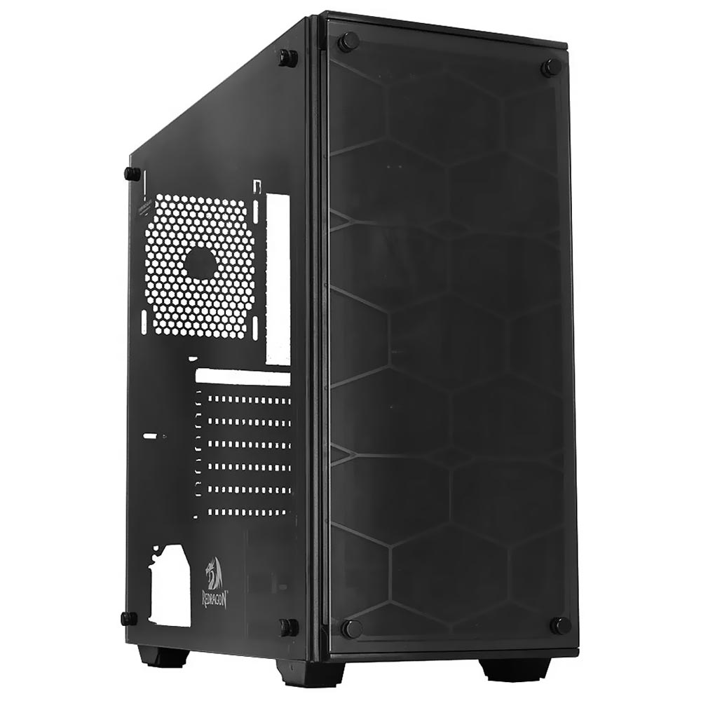 Gabinete Gamer Redragon Wheeljack GC-606BK Mid Tower - Preto