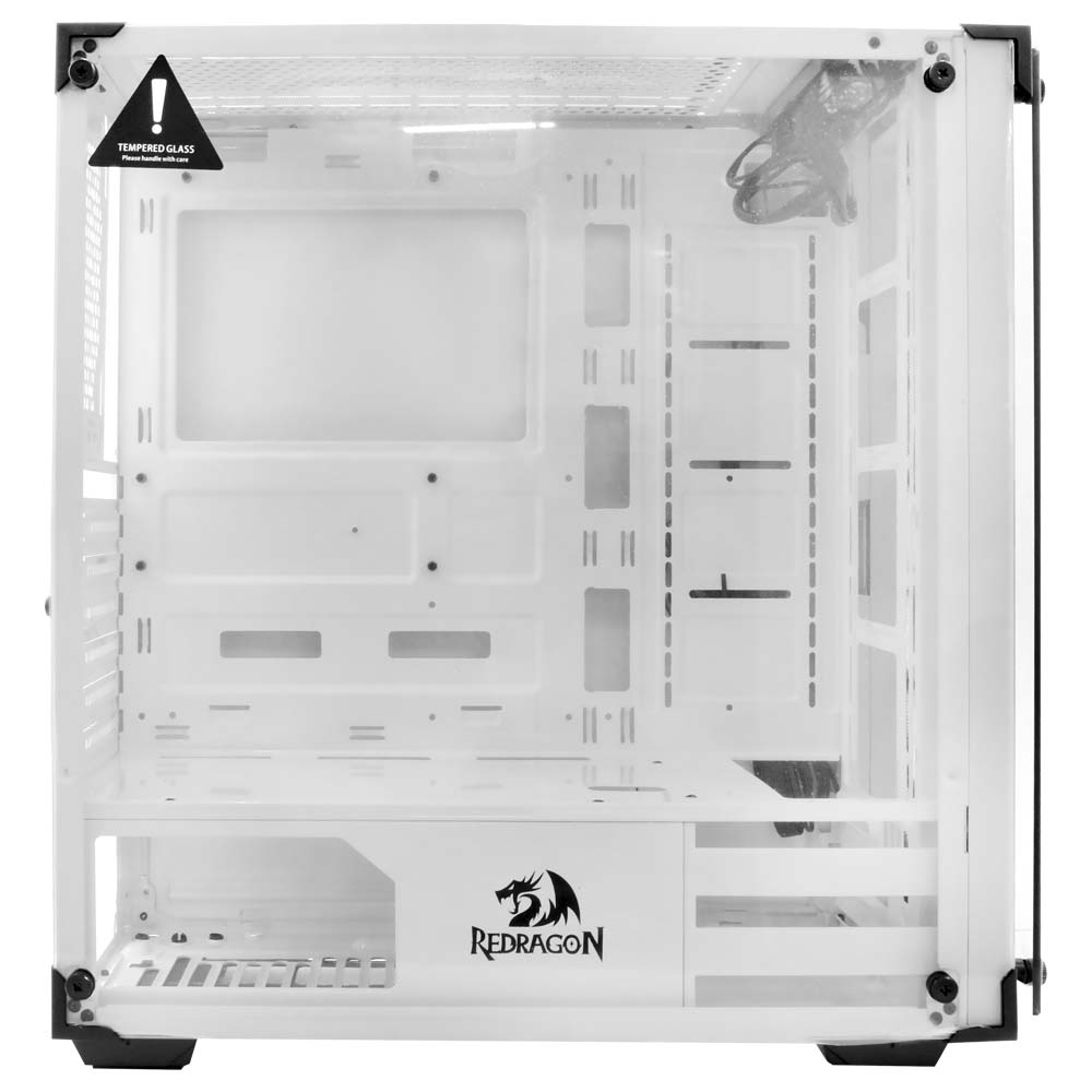 Gabinete Gamer Redragon Wheeljack GC-606WH Mid Tower - Branco