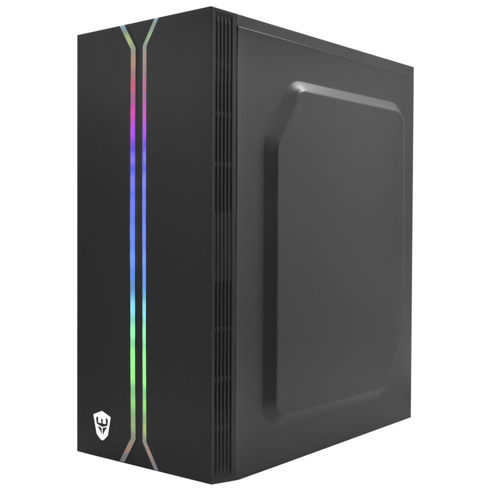 Gabinete Gamer Satellite 1100K ATX / 1 Cooler / RGB - Preto