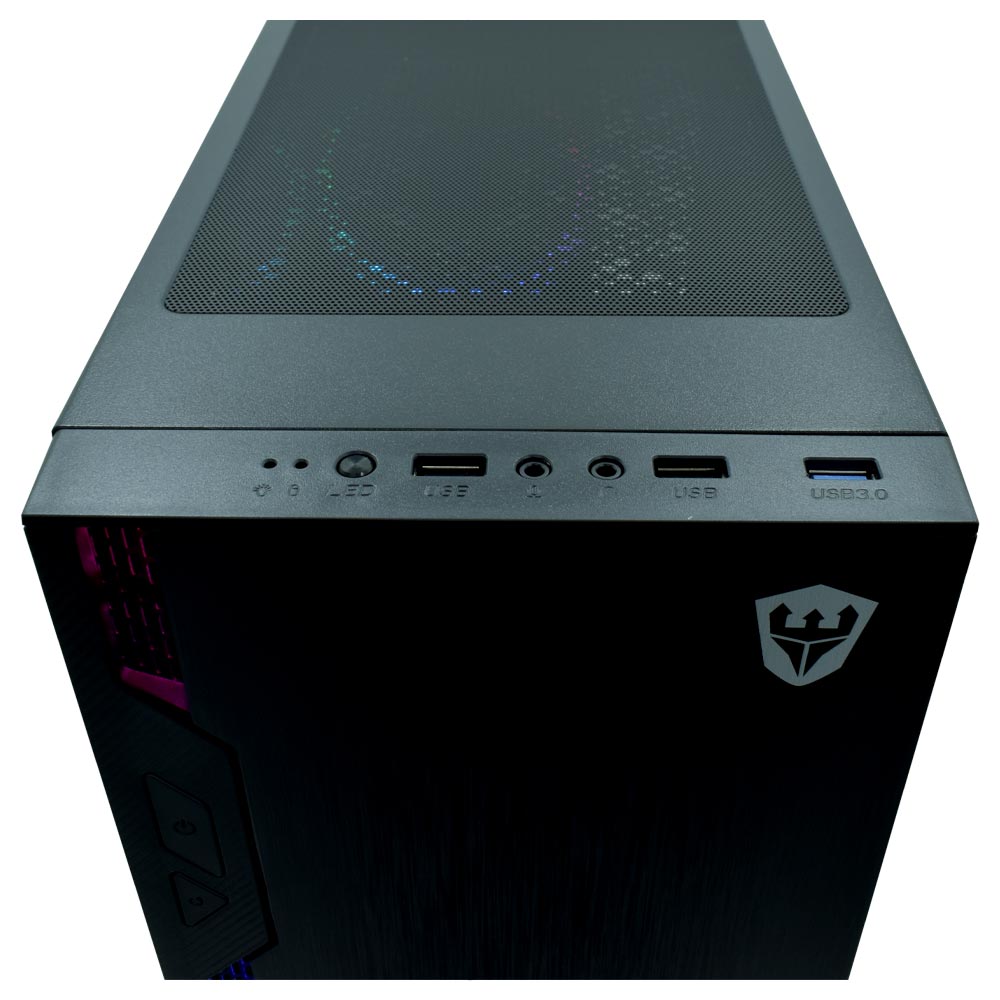 Gabinete Gamer Satellite 1103K ATX / 1 Cooler / RGB - Preto