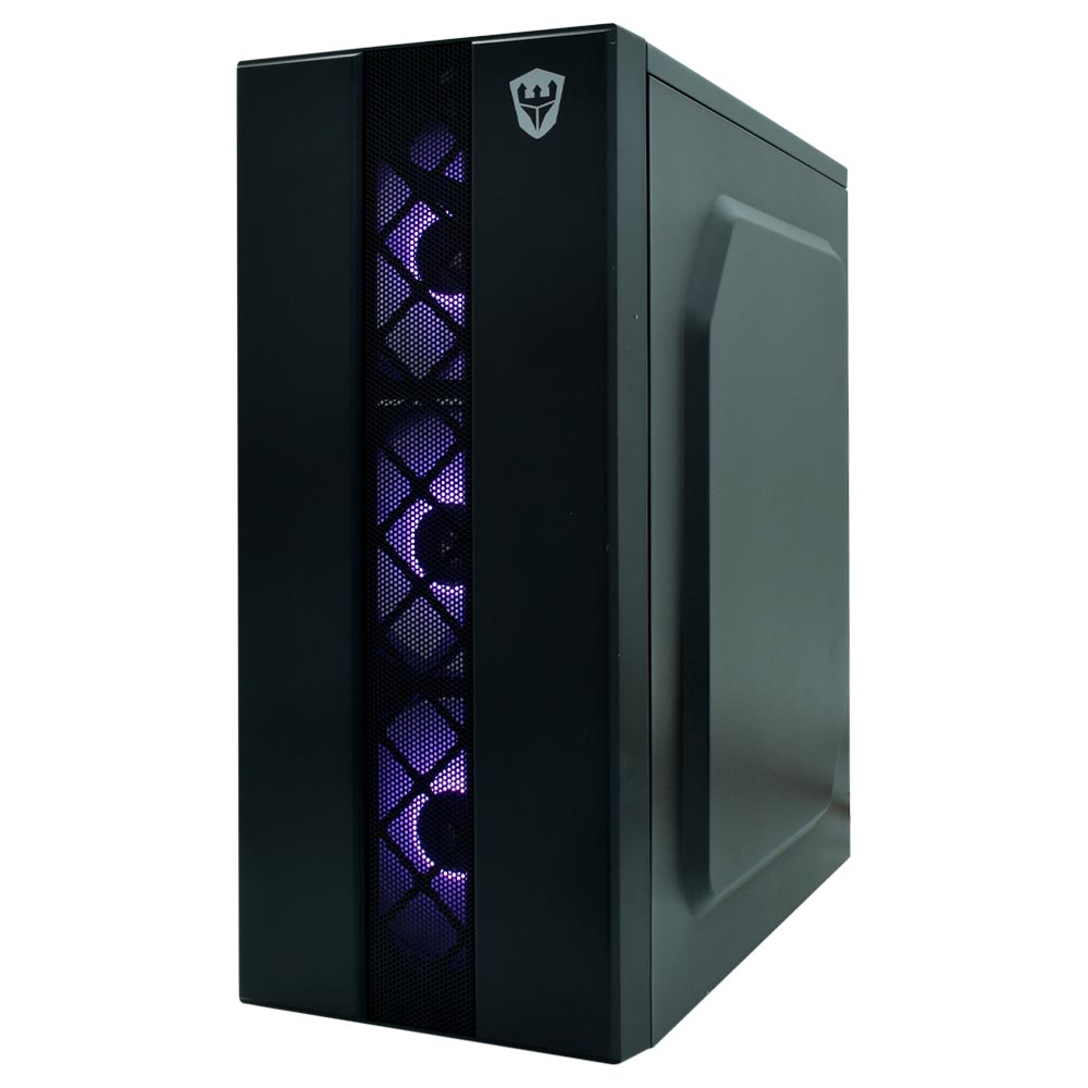 Gabinete Gamer Satellite 1400K ATX / 4 Cooler / RGB - Preto