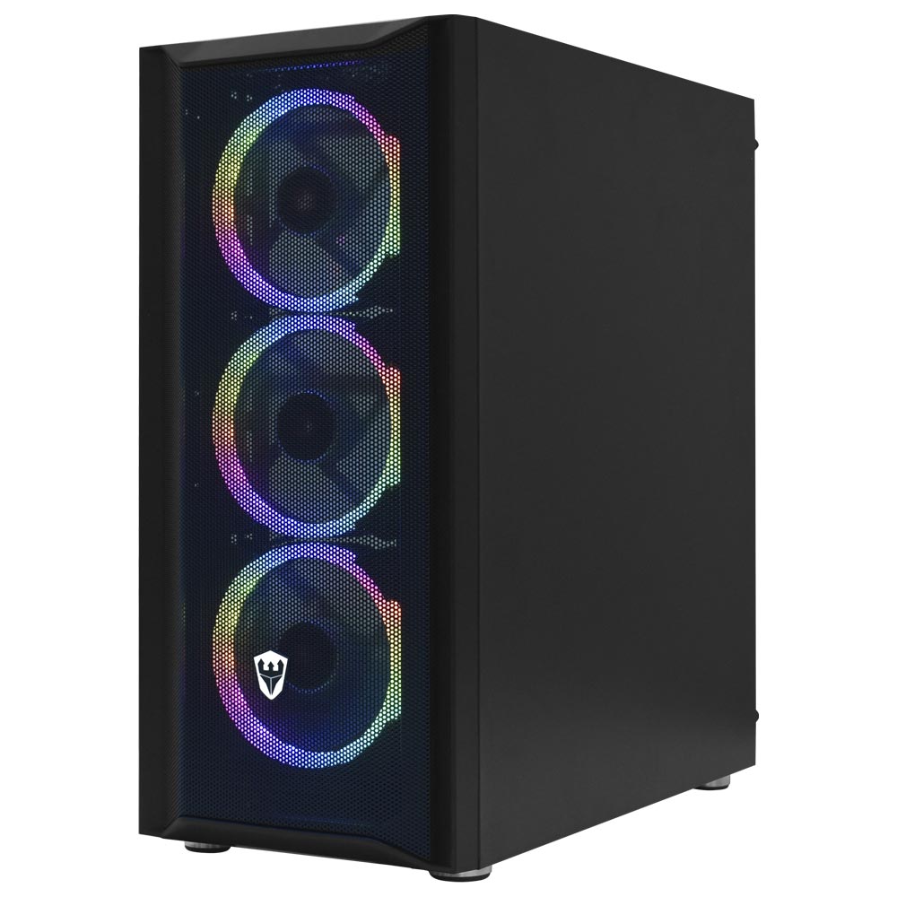 Gabinete Gamer Satellite 2400K E-ATX / 4 Cooler / RGB - Preto