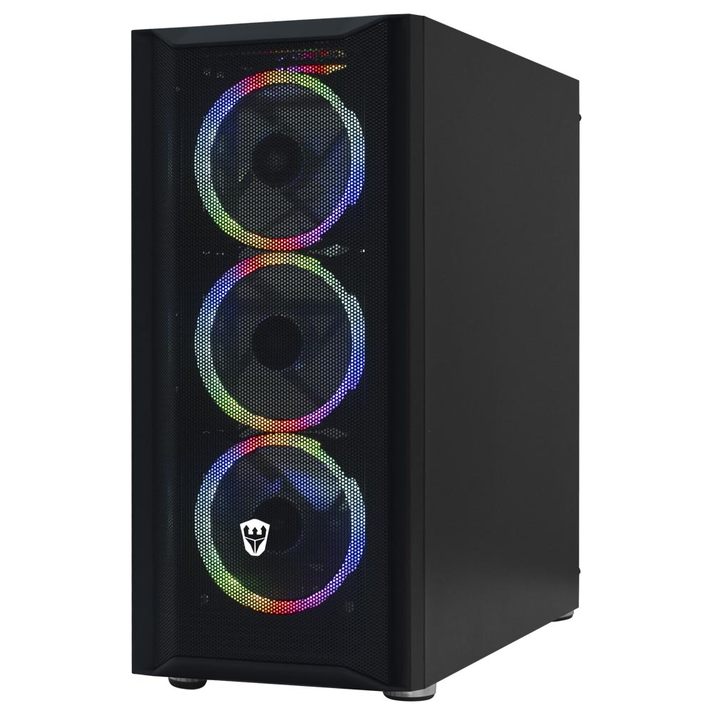 Gabinete Gamer Satellite 2800K E-ATX / 8 Cooler / RGB - Preto