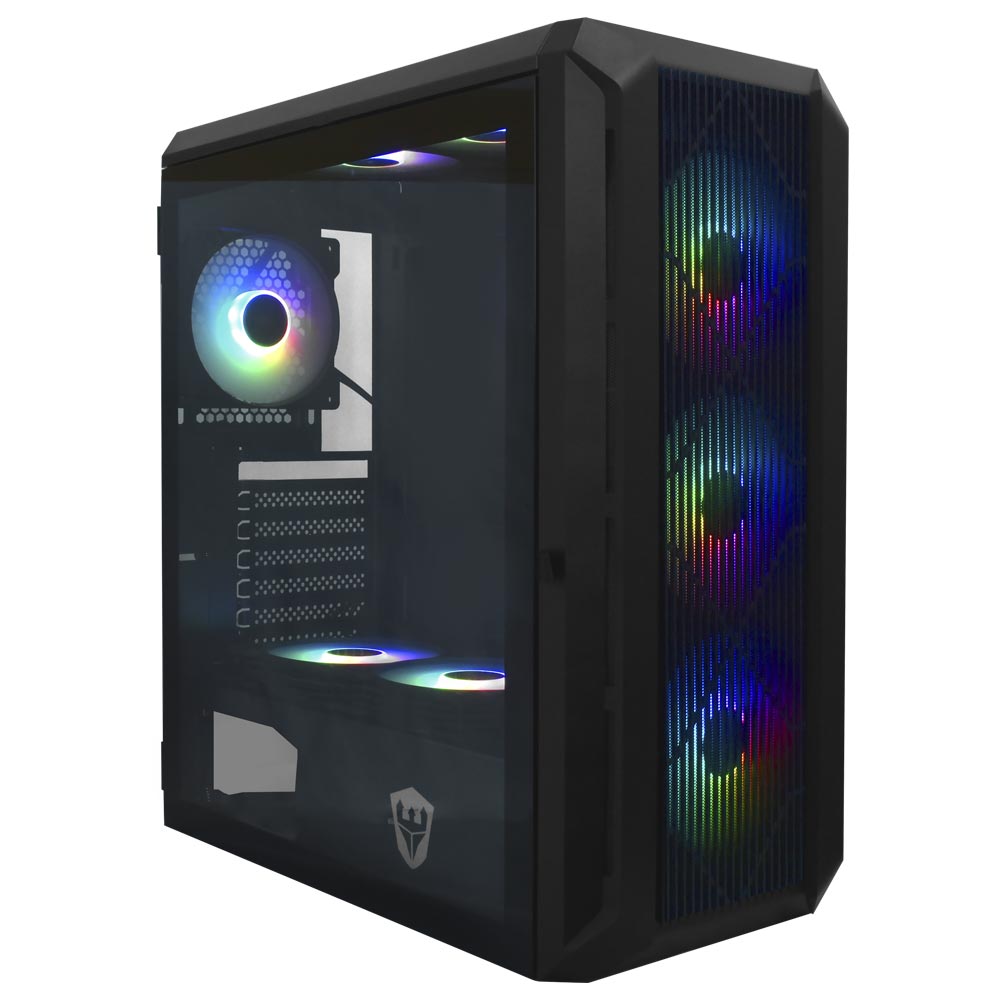 Gabinete Gamer Satellite 3800K E-ATX / 8 Cooler - Preto